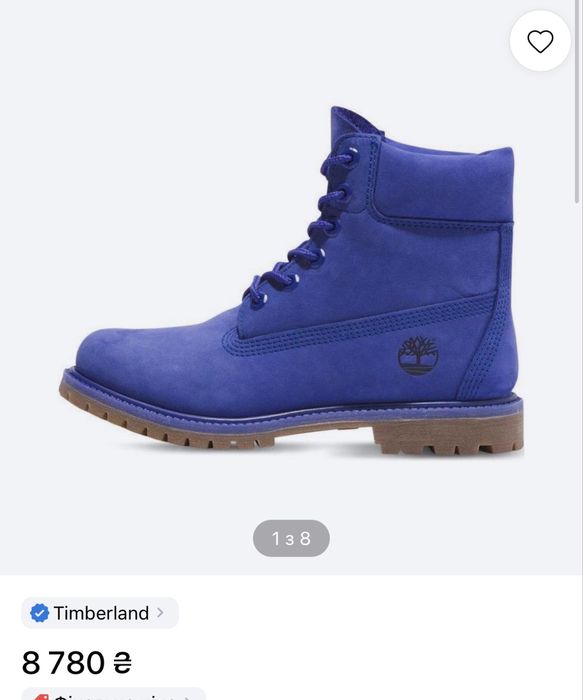 Черевики 44/ 28см Timberland Premium 6-Inch Waterproof Ориігінал НОВИЙ