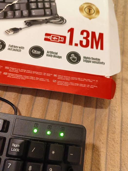 Klawiatura przewodowa USB X-start YPX-034