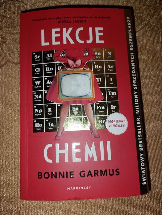 Lekcje chemii, Bonnie Garmus, romans