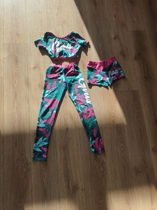 Strój gimnastyczny komplet machiko