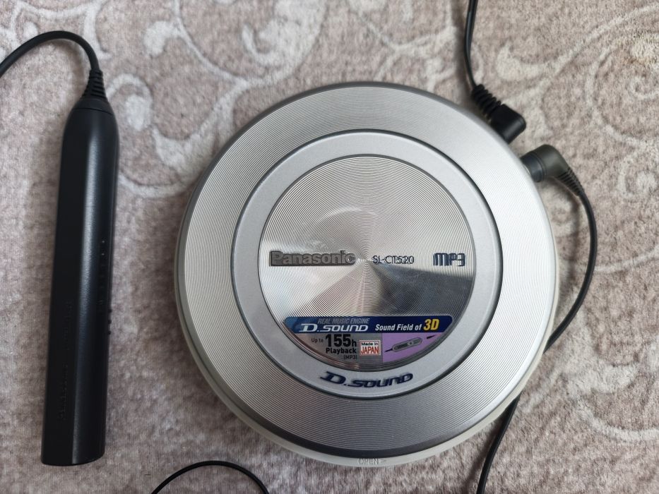 Discman Przenośny odtwarzacz CD Panasonic SL-CT520