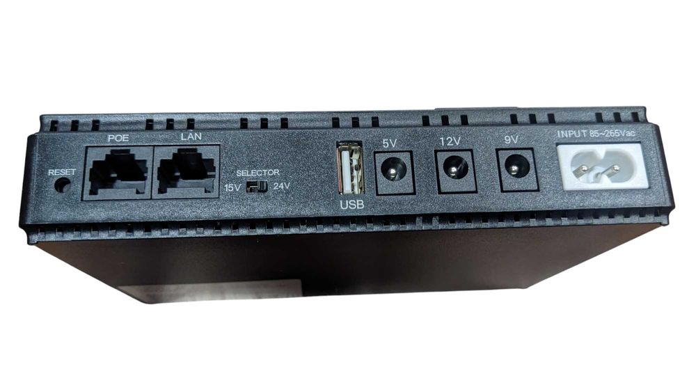 ИБП для роутера, UPS DC1018P, 10400 mAh 18W, терминала, 5V/9V/12V POE