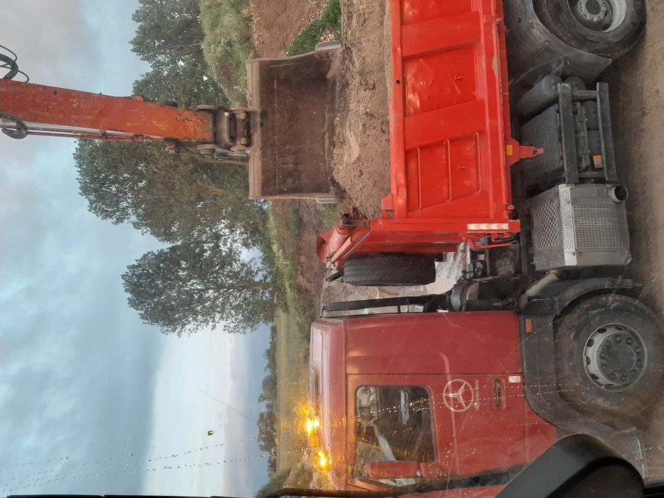 Usługi transportowe wywrotka wywrotkami wywrotki 6x4 8x6 PIACH PIASEK