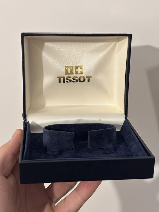 Oryginalne pudełko na zegarek marki Tissot