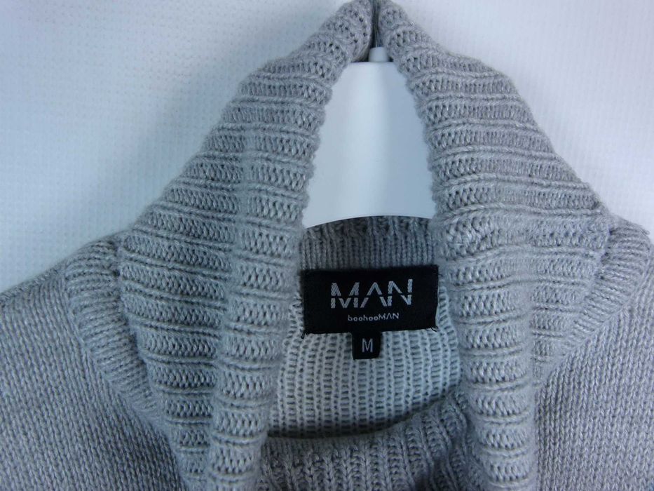 Boohoo Man sweter golf akryl / S