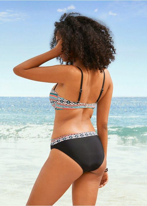B.P.C biustonosz bikini wzorzysty 80D