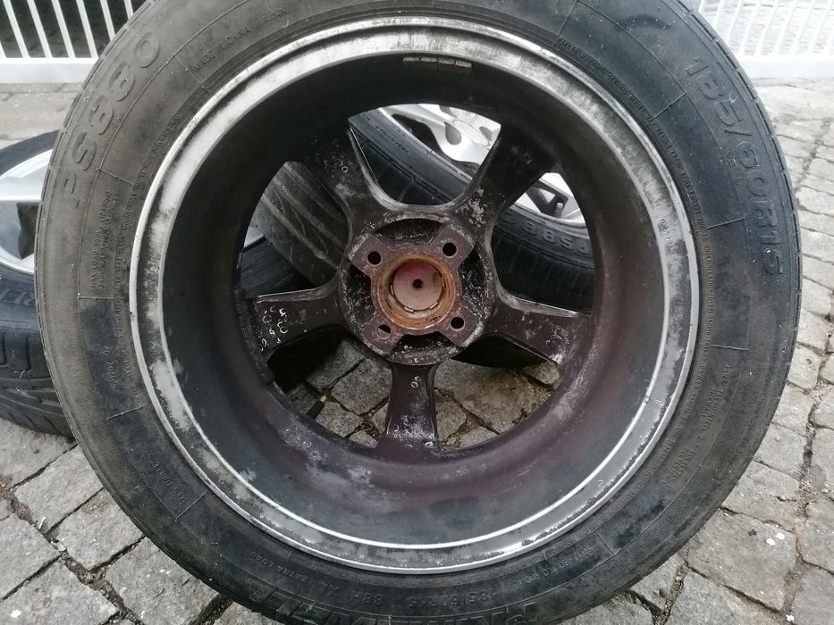 Jantes liga leve BSA, estava instalada numa combi/opel corsa