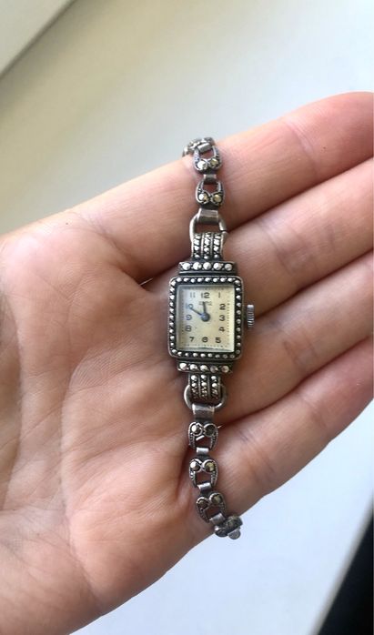 Серебряные часы срібний годинник на руку