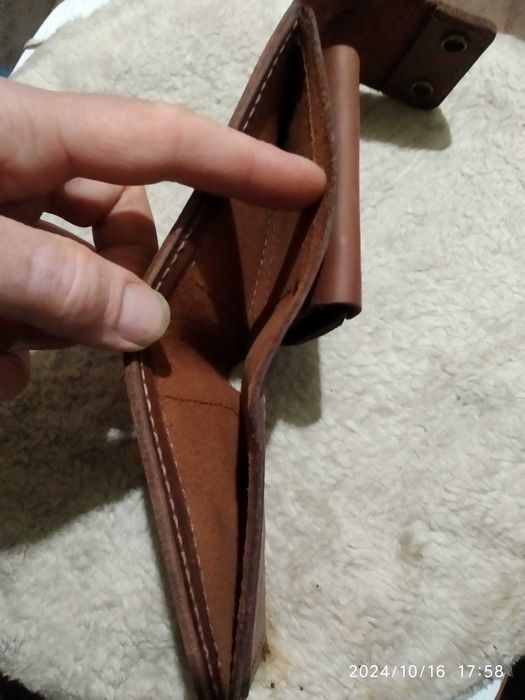 Гаманець - портмоне із натуральної шкіри!