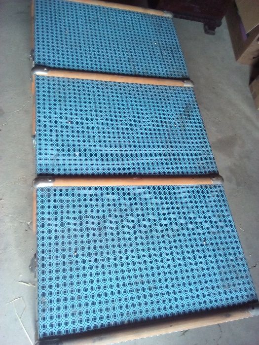 Mala antiga azul