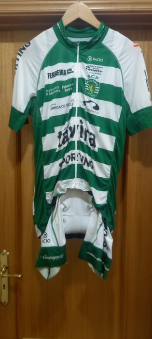 Jersey e calções ciclismo