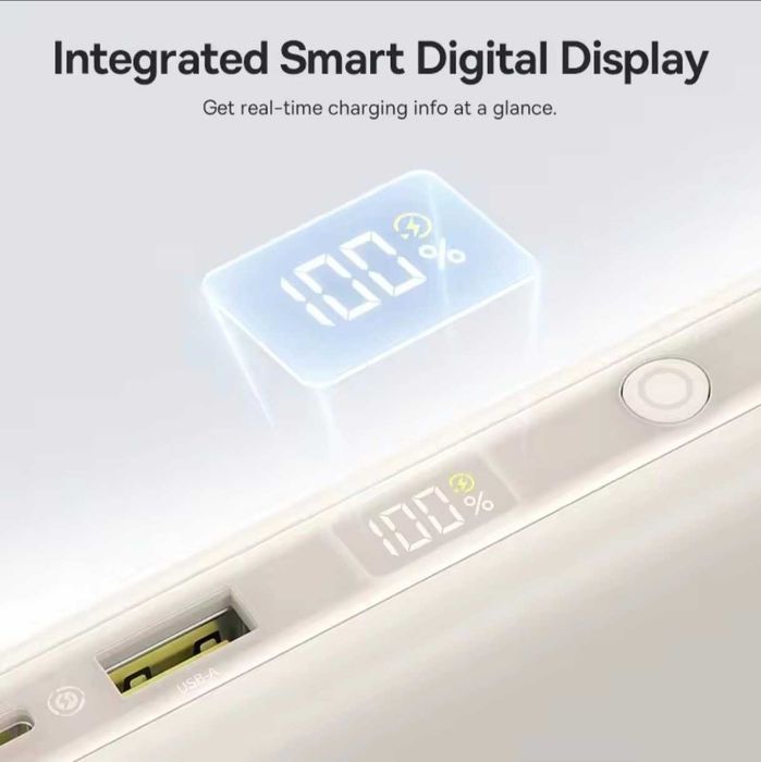 НОВЫЙ Power Bank Baseus 20000 мАч 100 Вт для зарядки ноутбука телефона