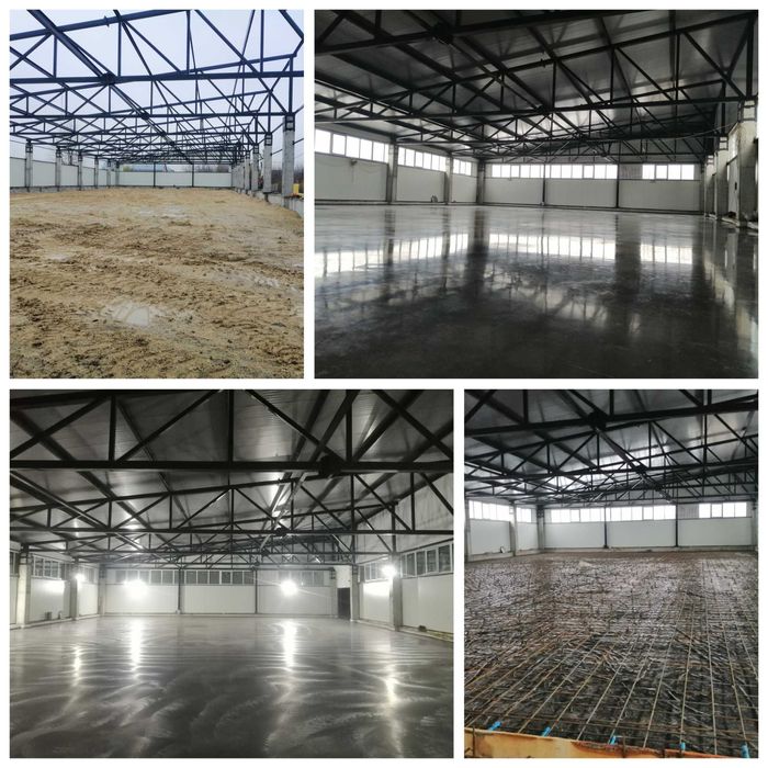 Промислова бетонна підлога. Топінг.