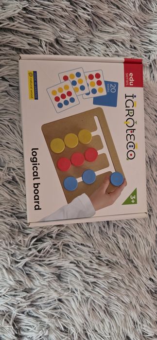Логическая доска игрушка развивательная для детей 3+