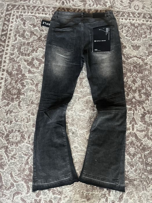 Purple Flared Jeans