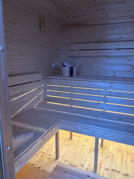 Sauna ogrodowa klasy PREMIUM | Ocieplona | 2,5 x 2 m