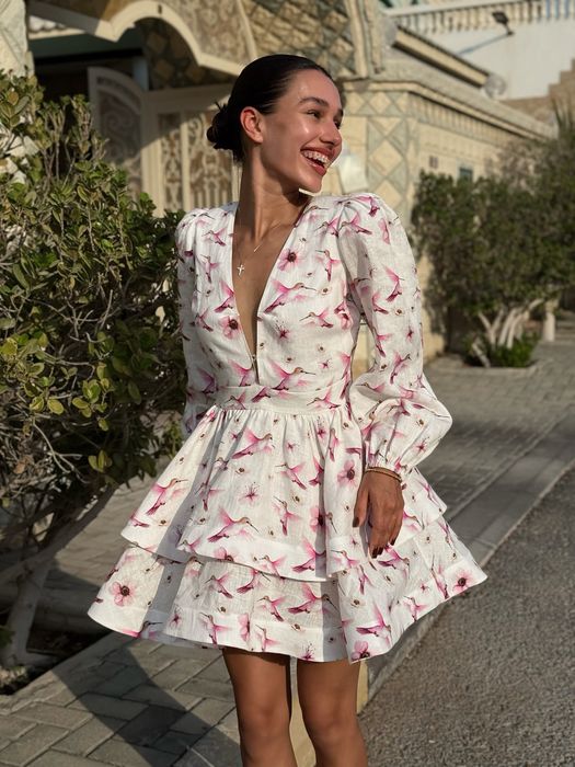 Сукня з італійського льону Zimmermann !! XS, S, M