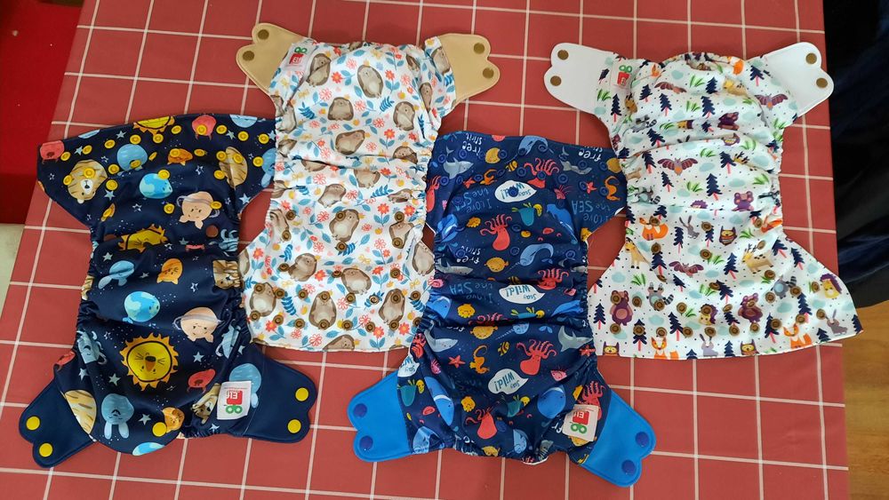 Fraldas reutilizáveis - várias marcas desde 3€ cada