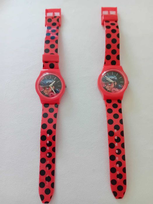 Disco e relógio - Miraculous - Ladybug