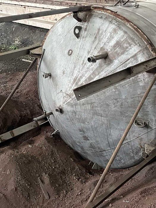 Ємність нержавіюча 28 м³ | Харчова | Силос | Бак | Резервуар 28 м³