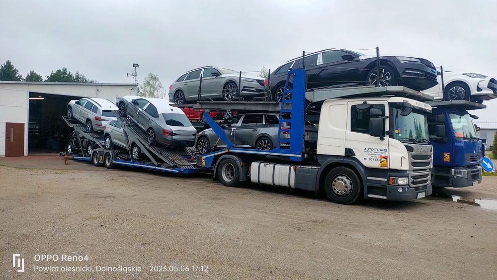 Scania P 410  Autotransporter Lohr Eurotale Scania P 410 Euro 6