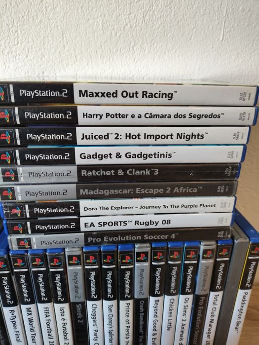Playstation 2 + 48 Jogos + Comando + Memory Card