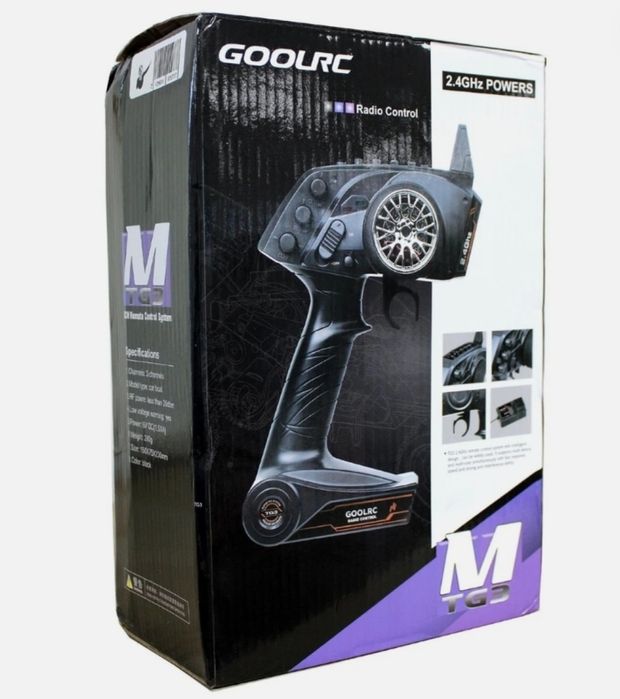 Sistema de rádio controle digital GOO LRC 24GHZ 3CH