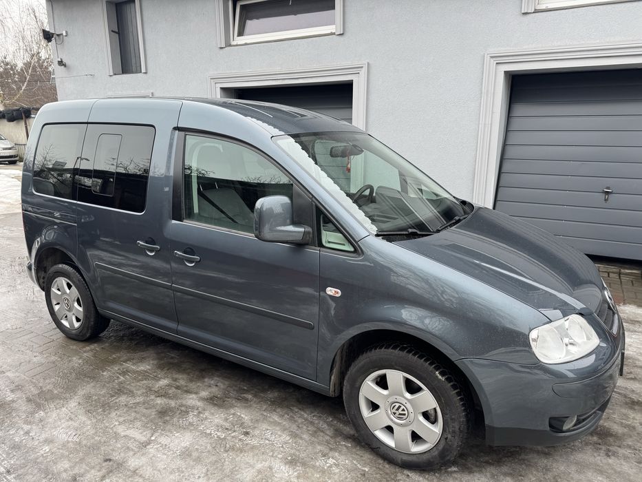 VW Caddy 1.6 MPI 102 KM sprowadzony 2009 opłacony klimatronic