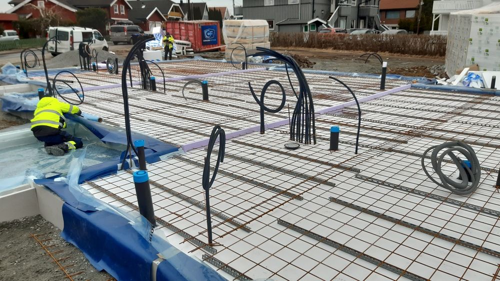 Płyty fundamentowe.Domy szkieletowe .