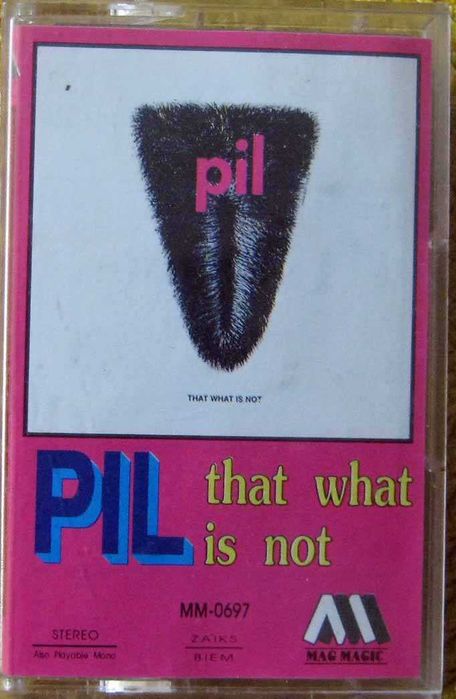 PIL Public Image Ltd - That what is not kaseta MC