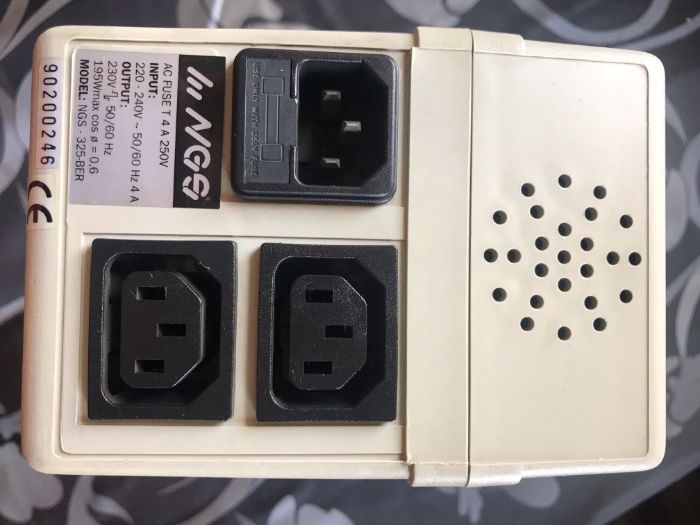 UPS NGS 325 ber para desocupar