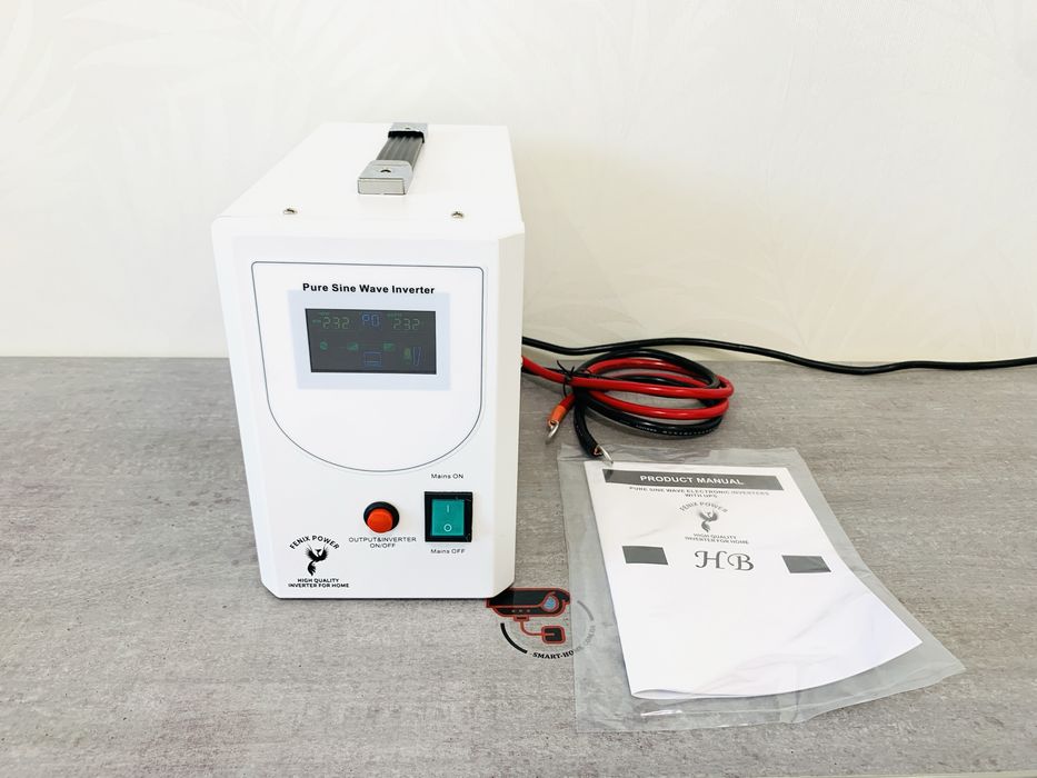 12В 1500Вт инвертор бесперебойник ИБП ДБЖ для котла зарядная станция