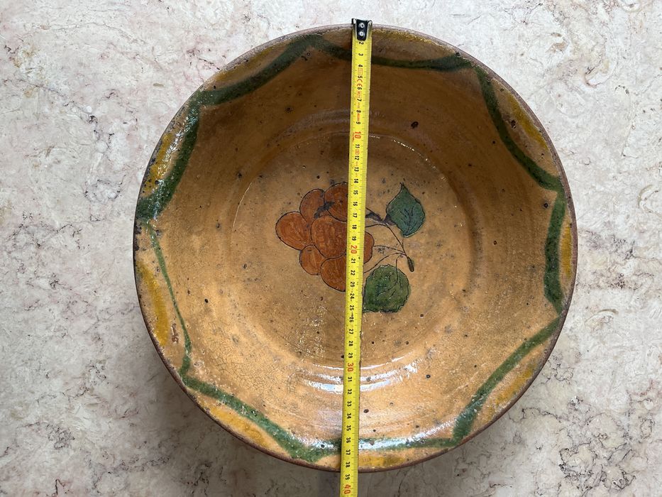 Belissimo  prato/tigela/bacia  “Cerejas de abril “ANTIGA do Redondo