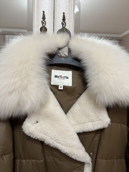 Куртка зима з натуральним хутром