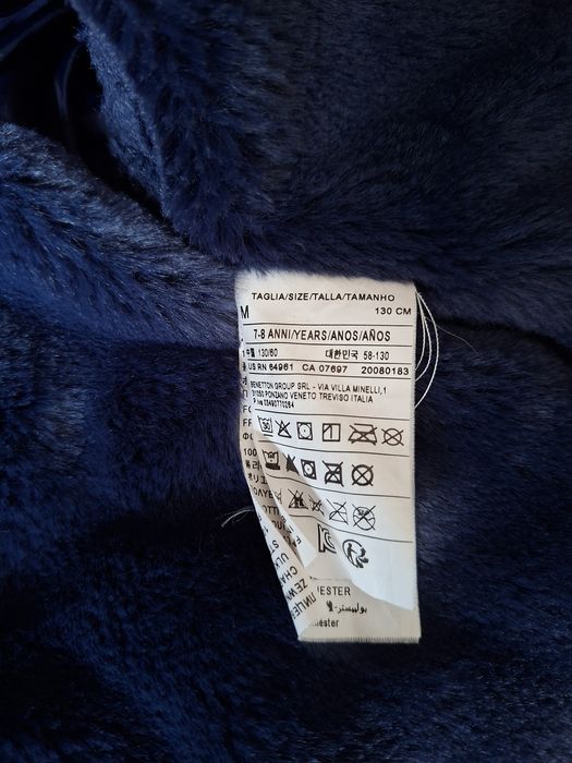 Casaco com pelo, Benetton