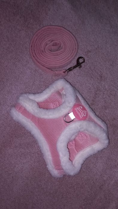 Затишний жилет для тварин з повідком