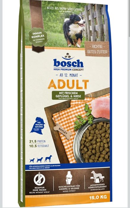 Karma dla psa Bosch High Premium Concept 15 kg