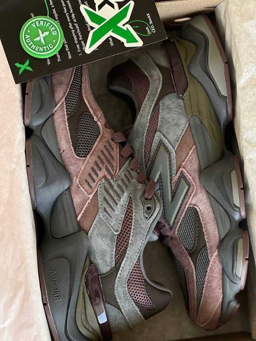 !SALE! New Balance 9060 Brown Grey Premium 36 37 38 39 40 41 42 43 44 45