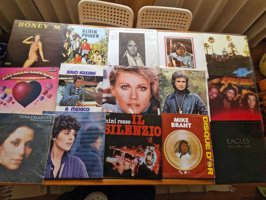 Discos vinil colécionaveis