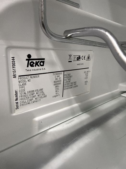 Frigorifico Teka com congelador