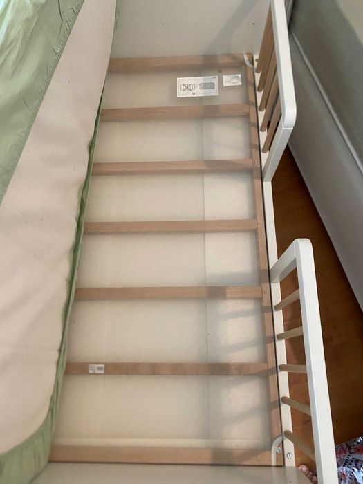 Berço com gaveta branco