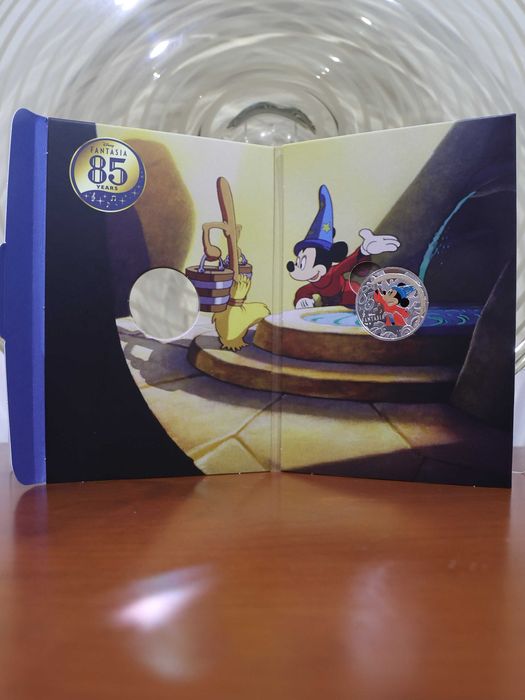 França Moeda 10 € Prata - 2025 - Clássicos da Animação Disney - 85.º aniversário de Fantasia