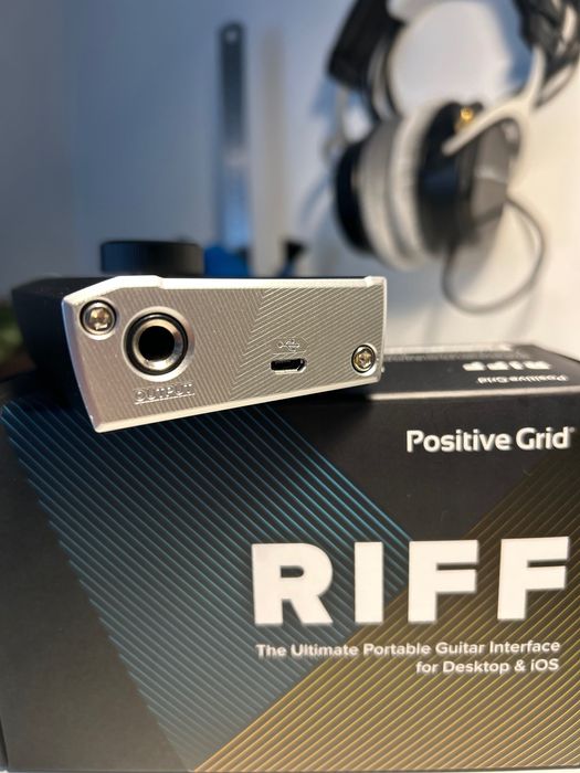 Positive Grid Riff - Interface para Guitarra