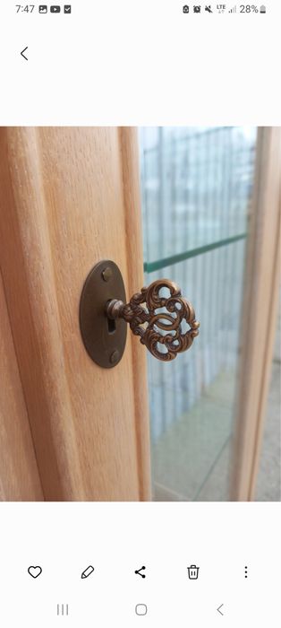 Witryna Stylowa z oświetleniem