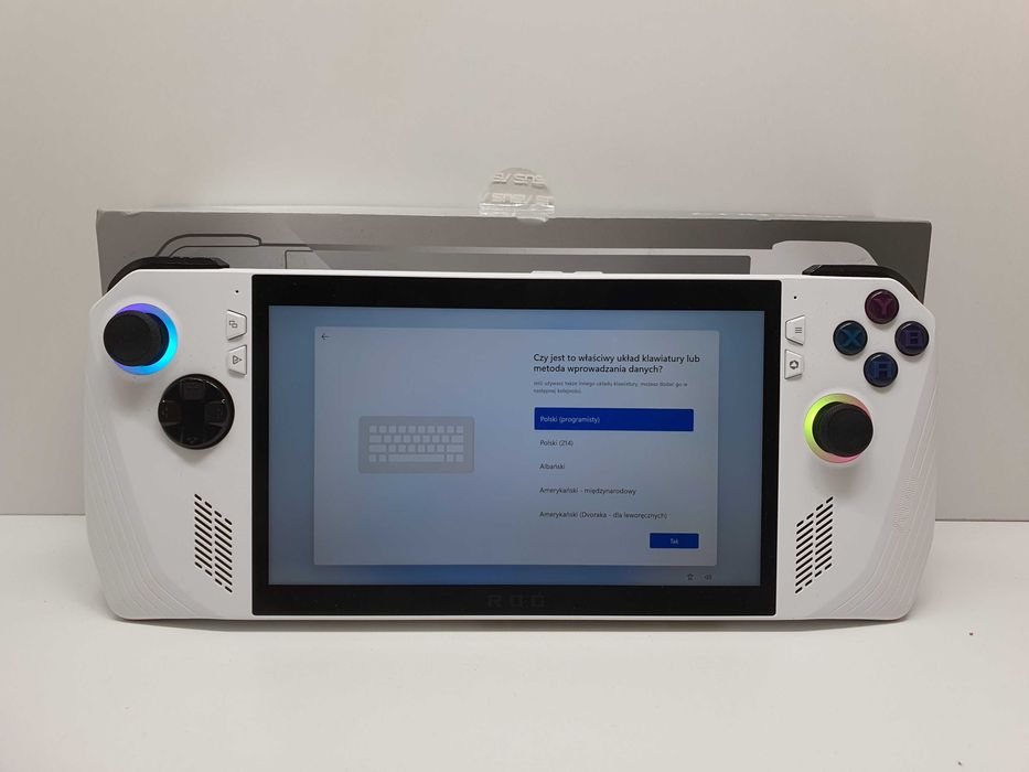 Konsola ASUS ROG Ally RC71L-NH001W - AMD Ryzen Z1 Extreme 7” FHD IPS