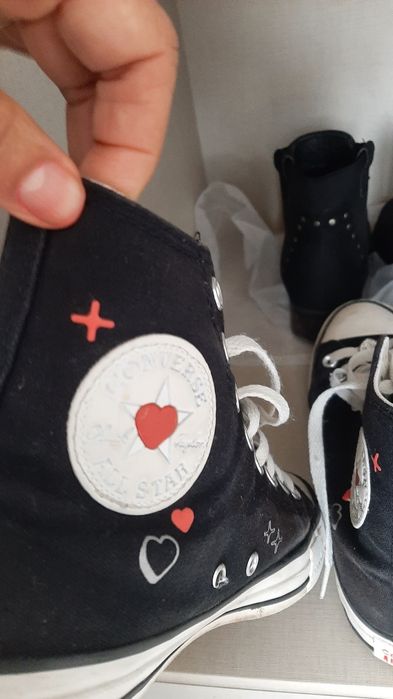 All star pretos, .40 originais