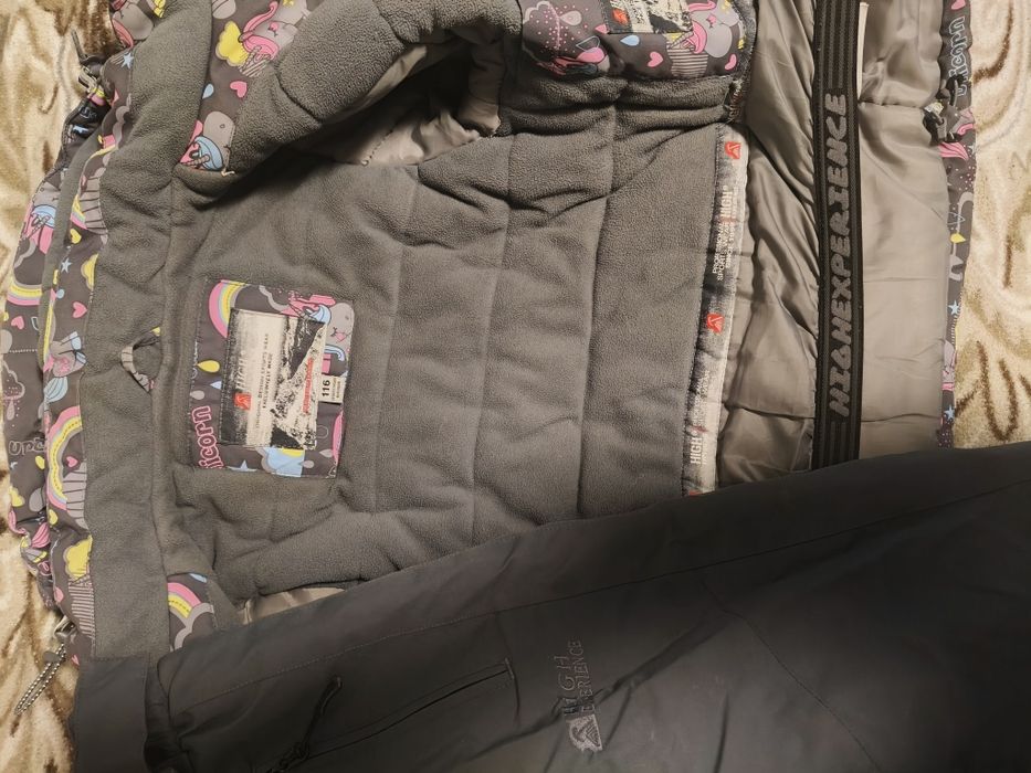 Зимовий костюм дівчинка