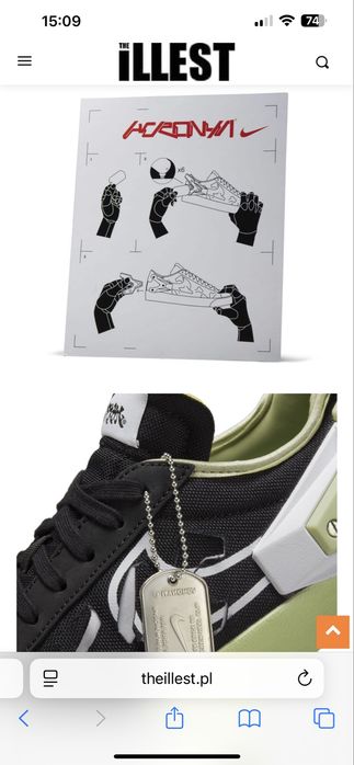 Buty Nike x Acronym Blazer Low