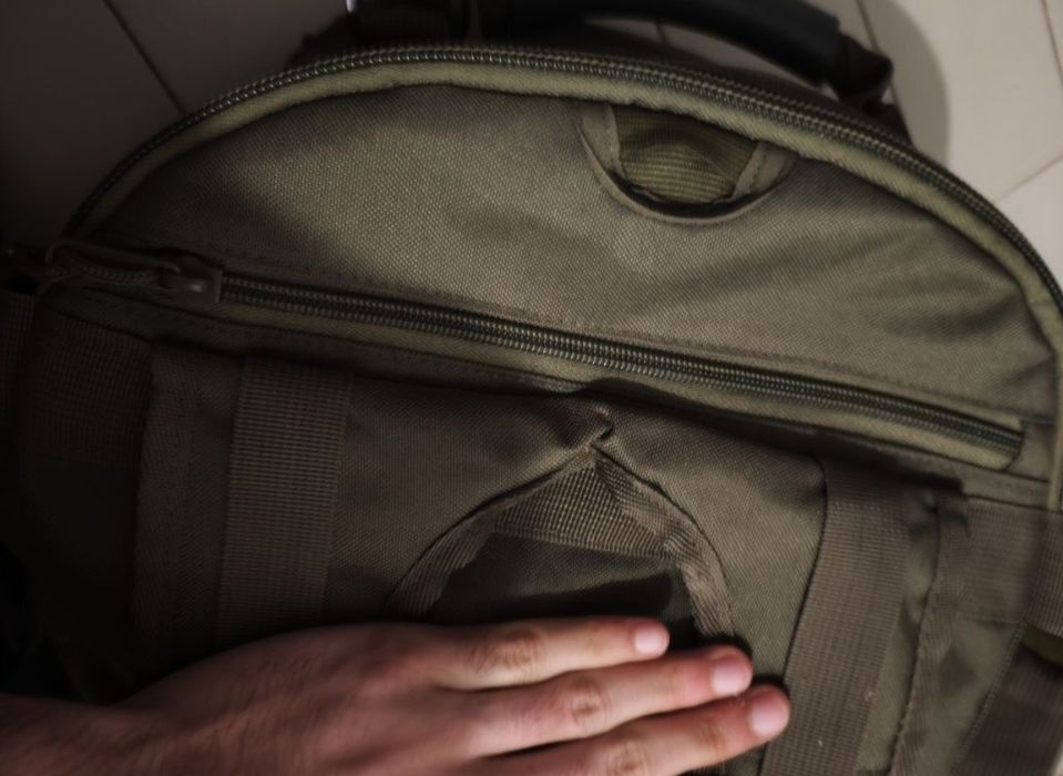 MOCHILA tática/campismo 60L/40L EXPANSÍVEL - usada somente 1 vez