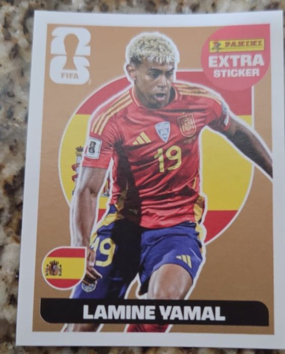Cromo do Mundial 2026